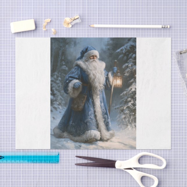 Papel De Seda Ded Moroz (Artesanía)