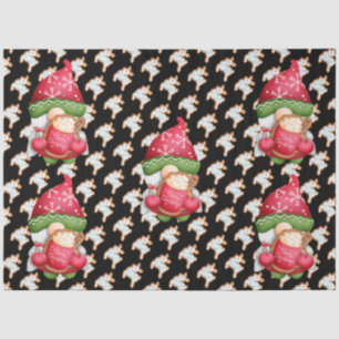 Papel De Seda Deer Gnome Personalizar Color