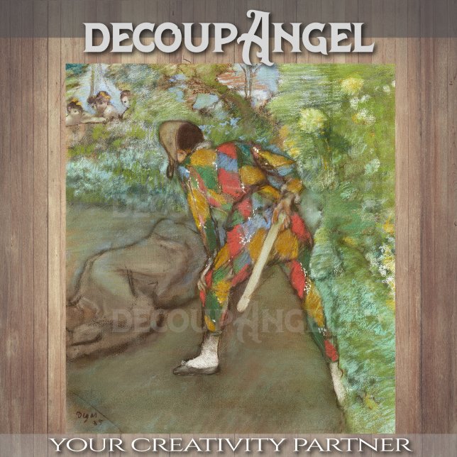 Papel De Seda Degas- página de desconfianza del Harlequin (Subido por el creador)