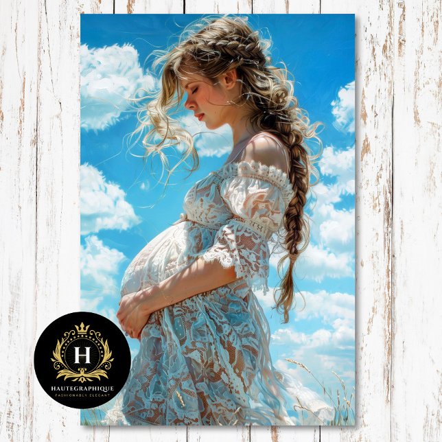 Papel De Seda Dekupazh para ducha de novia de maternidad de enca (Subido por el creador)