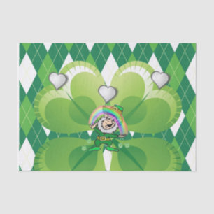 Papel de seda del Día de San Patricio