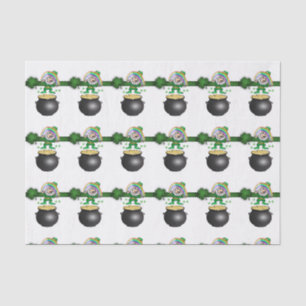 Papel de seda del Día de San Patricio