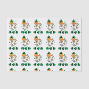 Papel de seda del Día de San Patricio