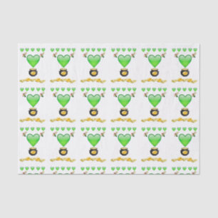 Papel de seda del Día de San Patricio
