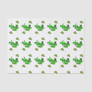 Papel de seda del Día de San Patricio