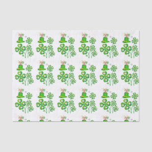 Papel de seda del Día de San Patricio