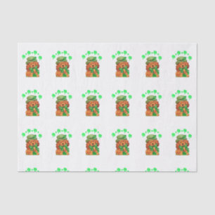 Papel de seda del Día de San Patricio