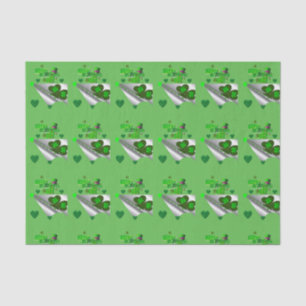 Papel de seda del Día de San Patricio