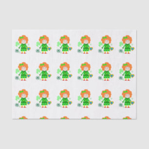 Papel de seda del Día de San Patricio