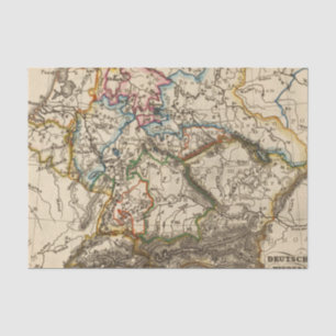 Papel De Seda Del este - mapa europeo