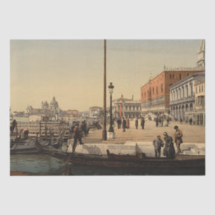 Papel De Seda Delante del palacio del dux, Venecia, Italia