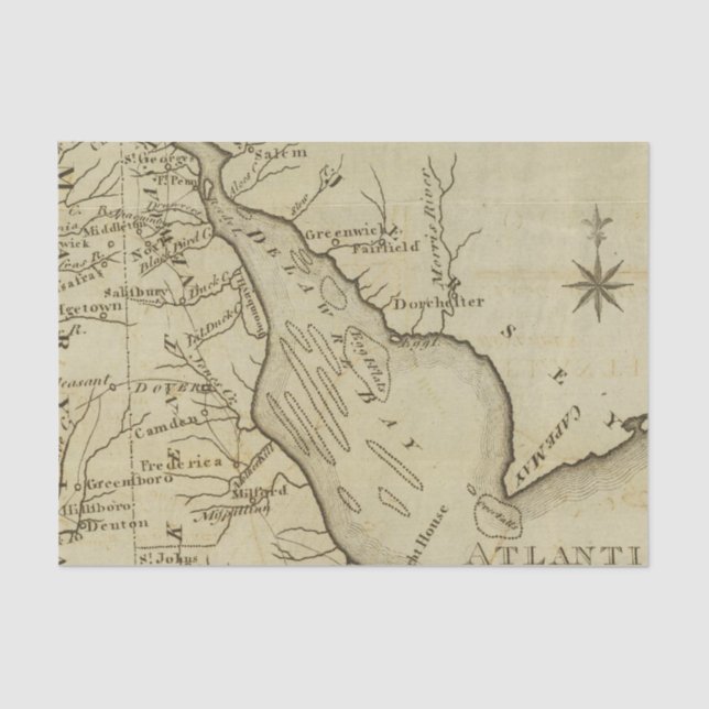 Papel De Seda Delaware (Anverso)