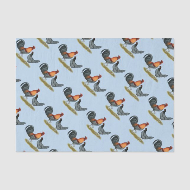 Papel De Seda Delaware Blue Hen (Anverso)