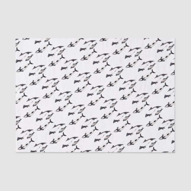 Papel De Seda Delfin de Commerson (Anverso)