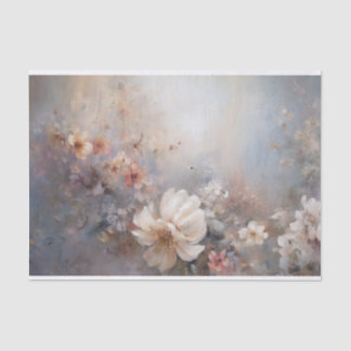 Papel De Seda Delicadas, Suaves y Bellas Flores Elegantes Decoup