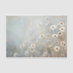Papel De Seda Delicadas, Suaves y Elegantes Flores de Margarita 