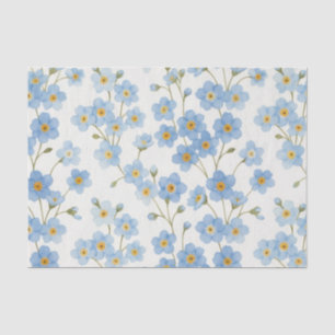 Papel de seda delicado de Easter para olvidar-me-n