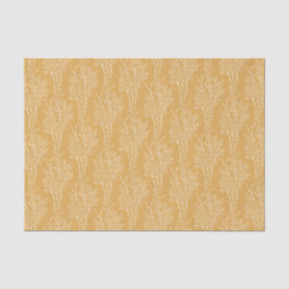 Papel De Seda Delicate Tossed Floral Silhouette | Muted Ochre