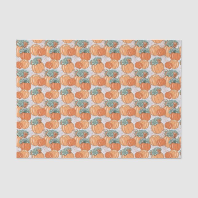 Papel De Seda Delicia de Calabaza (Anverso)