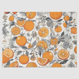Papel De Seda Delicia de Naranjas Caprichosas