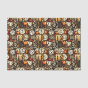 Papel De Seda Delicias de Halloween de Steampunk