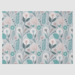 Papel De Seda Delicioso Dandelion & Floral Folk Art Seamless (2)