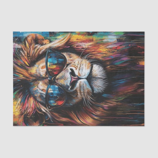 Papel De Seda Den13 del león (Anverso)