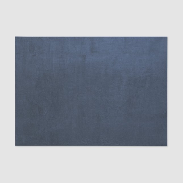 Papel De Seda Denim azul oscuro (Anverso)