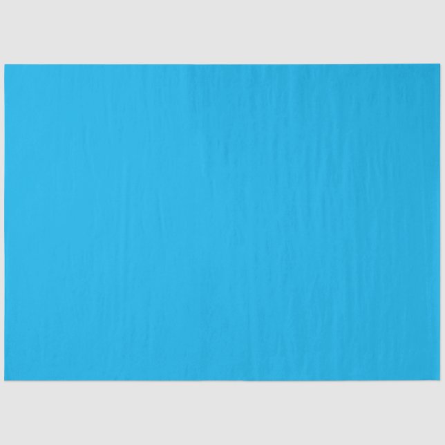 Papel De Seda Denim Blue, Fountain Blue, Jellyfish, (Anverso)