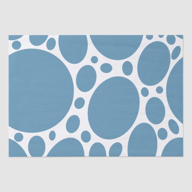 Papel De Seda Denim Bubbles (Anverso)