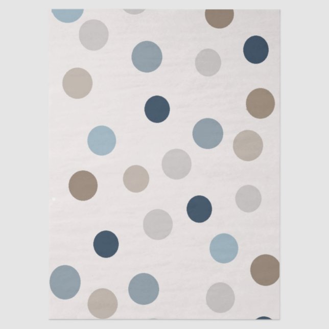 Papel De Seda Denim Patchwork Bear Gift Bag (Anverso)