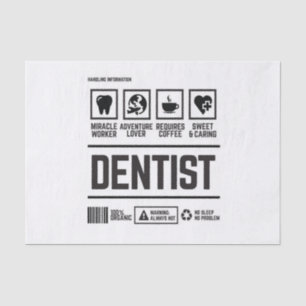 Papel De Seda dentista