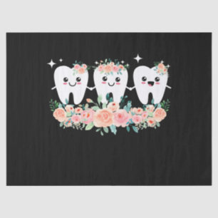 Papel De Seda Dentista Auxiliar Dental Diente Higiénico Oral