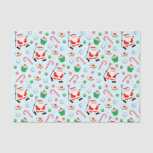Papel De Seda Deportes de Lacrosse Navidad
