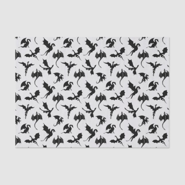 Papel De Seda Desacoplar Dragón (Anverso)