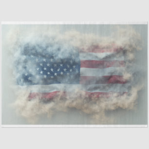 Papel De Seda Desacreditar la bandera de Estados Unidos en el pa