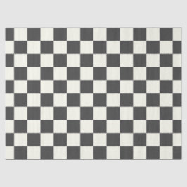 Papel De Seda Desactivar tablero de verificación negro y blanco