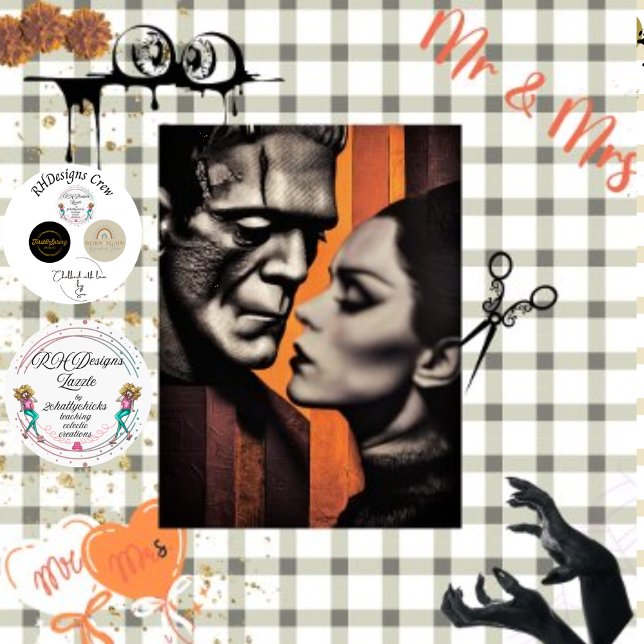 Papel De Seda Desahuciar monstruos góticos de la novia (Subido por el creador)