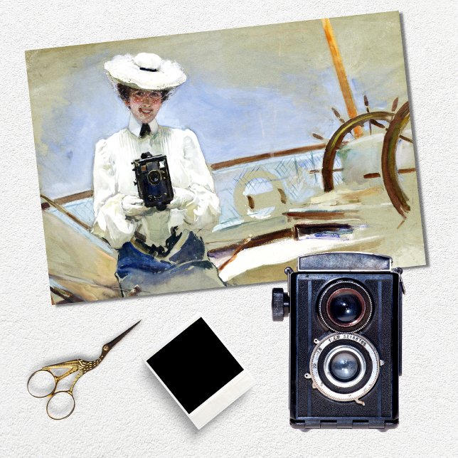 Papel De Seda Desalojo de fotógrafa mujer de cosecha de cosecha (Subido por el creador)