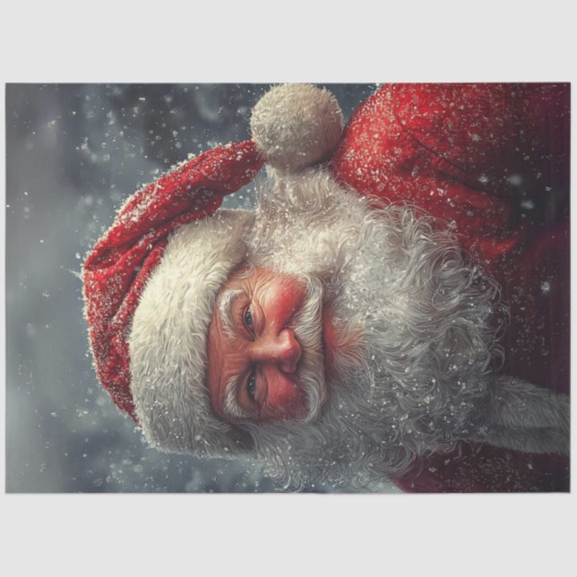 Papel De Seda Desaparecer Ole Saint Nick Santa Claus (Anverso)