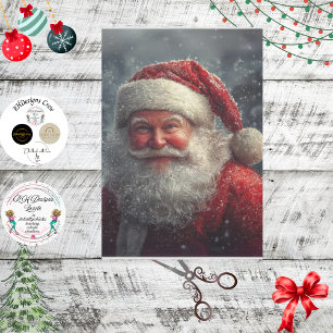 Papel De Seda Desaparecer Ole Saint Nick Santa Claus