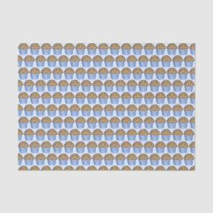 Papel De Seda Desayuno Dominical Brunch Fiesta Blueberry Muffin