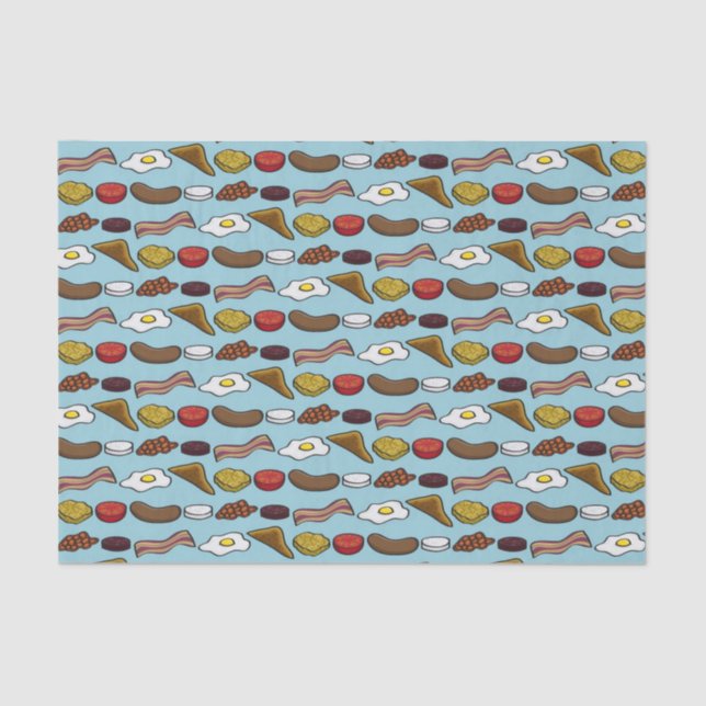 Papel De Seda Desayuno frito (Anverso)