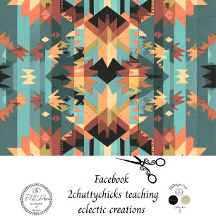 Papel De Seda Descifrar arte textil indio americano