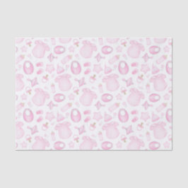 Papel De Seda Descifrar bebé niña ducha rosa