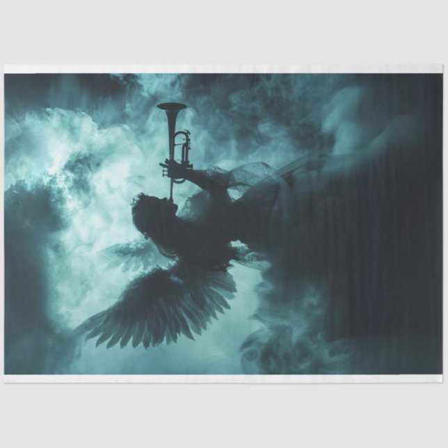 Papel De Seda Descifrar el espíritu siendo Gabriel Trumpet Call (Anverso)