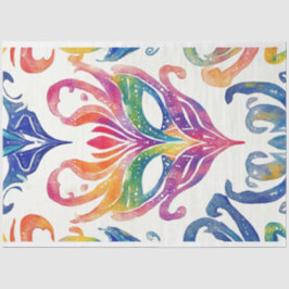 Papel De Seda Descifrar la máscara de mardi gras