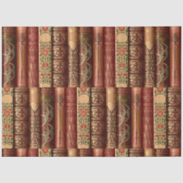 Papel De Seda Descifrar viejo libro Spines Milton