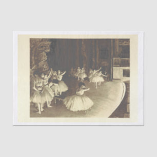 Papel De Seda Descomposición artística de ballet de época