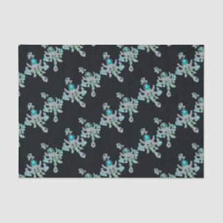 Papel De Seda Descomposición de joyas espumosas